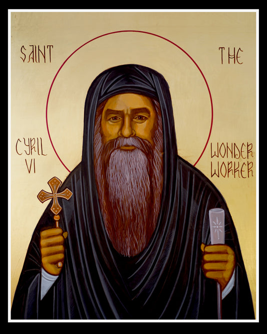 Saint Kyrillos VI 8x10
